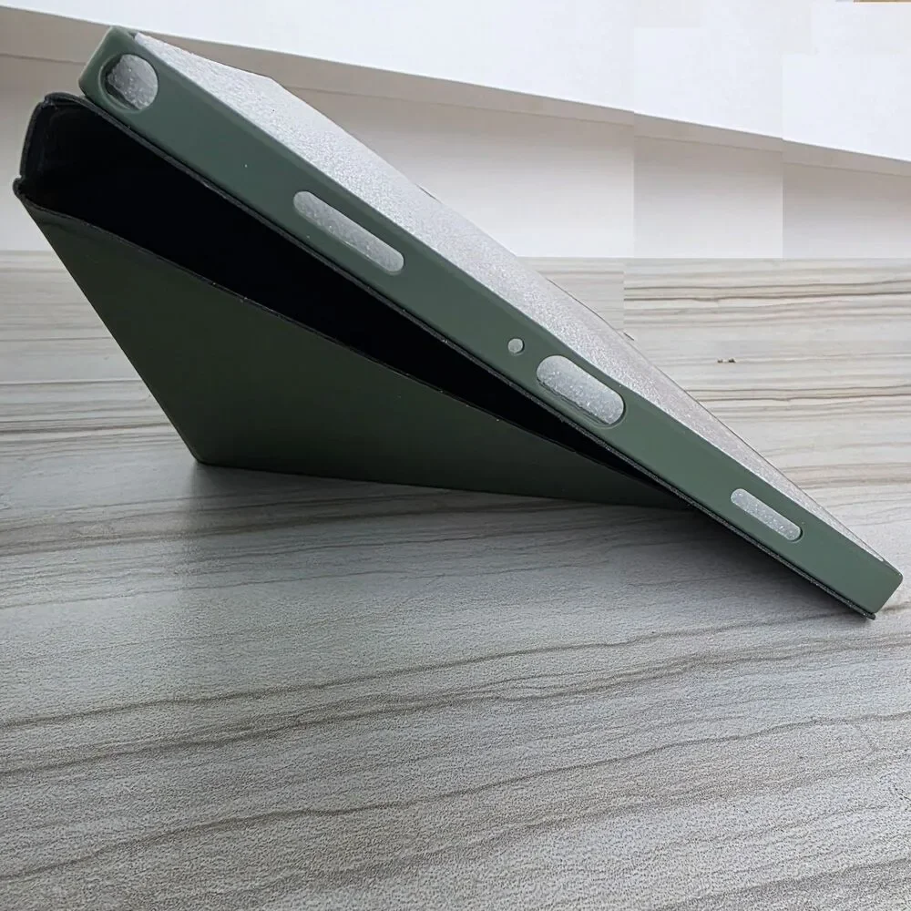100% Authentic Samsung Book Cover Multi position Case Galaxy Tab A9+ BLACK/GREEN